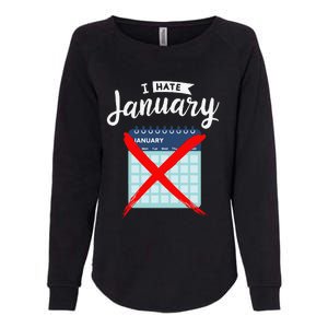 Calender January New Year 2025 Personal Organisers Funny Womens California Wash Sweatshirt