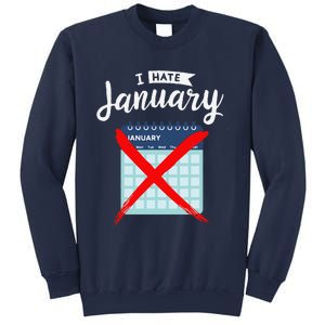 Calender January New Year 2025 Personal Organisers Funny Sweatshirt