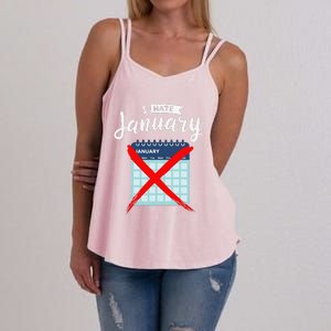 Calender January New Year 2025 Personal Organisers Funny Women's Strappy Tank