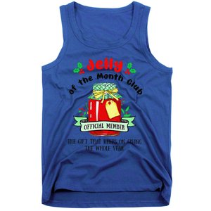 Christmas Jelly Of The Month Club Official Member Tank Top