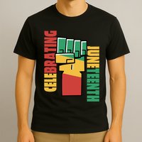 Celebrating Juneteenth Power Fist T-Shirt