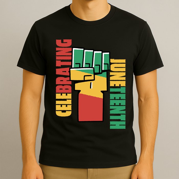 Celebrating Juneteenth Power Fist T-Shirt