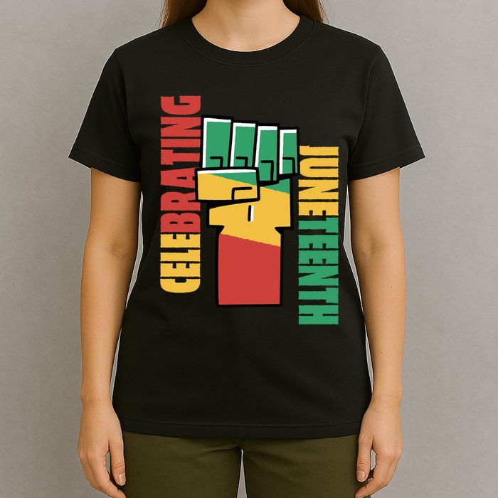 Celebrating Juneteenth Power Fist T-Shirt