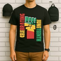 Celebrating Juneteenth Power Fist T-Shirt