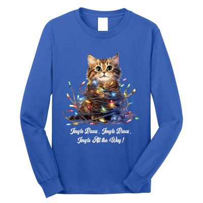 Christmas Jingle Paws Jingle Paws Jingle All The Way! Xmas Cute Gift Long Sleeve Shirt