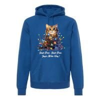 Christmas Jingle Paws Jingle Paws Jingle All The Way! Xmas Cute Gift Premium Hoodie