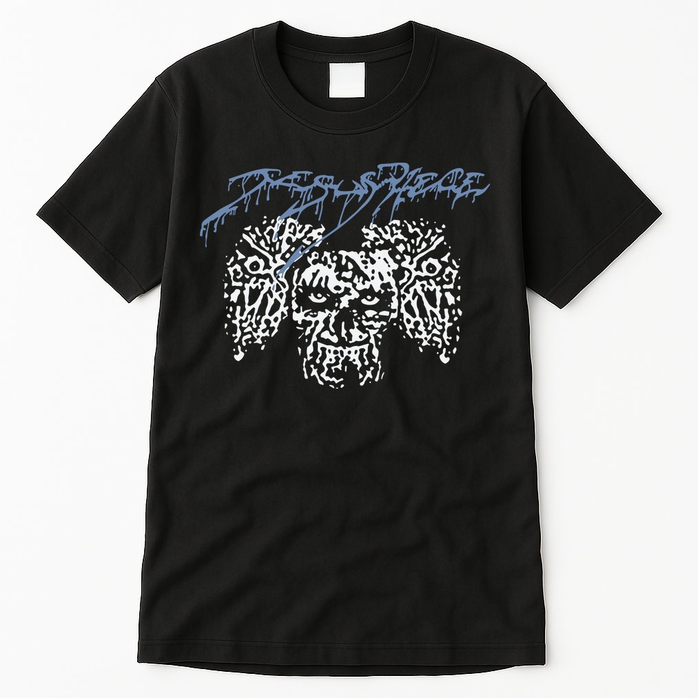 Coldcuts Jesus Piece Three Skulls Tall T-Shirt