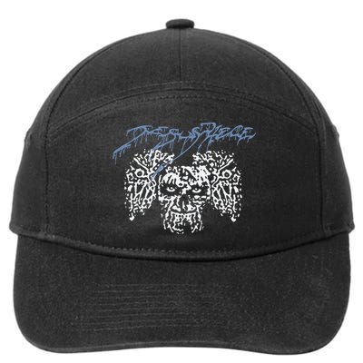 Coldcuts Jesus Piece Three Skulls 7-Panel Snapback Hat