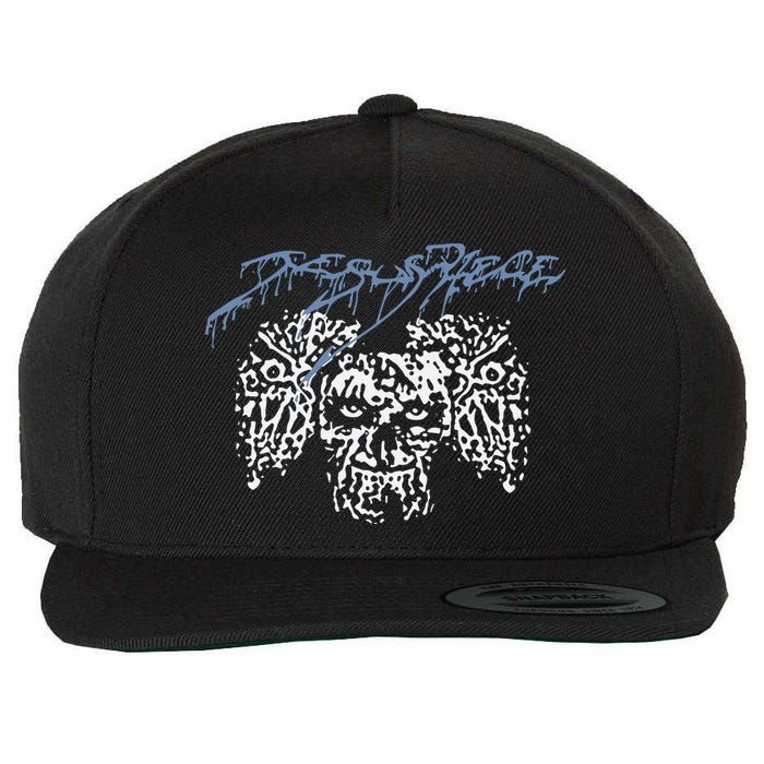 Coldcuts Jesus Piece Three Skulls Wool Snapback Cap