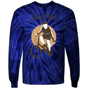 Cycling Just Ride Tie-Dye Long Sleeve Shirt