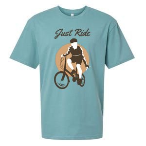 Cycling Just Ride Sueded Cloud Jersey T-Shirt