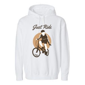 Cycling Just Ride Garment-Dyed Fleece Hoodie