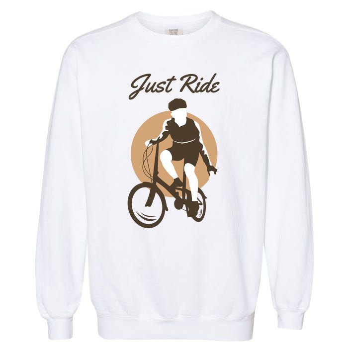 Cycling Just Ride Garment-Dyed Sweatshirt