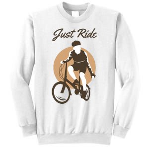 Cycling Just Ride Sweatshirt