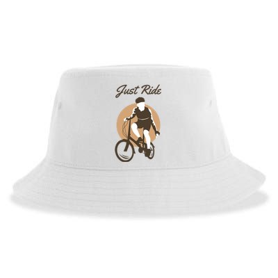 Cycling Just Ride Sustainable Bucket Hat