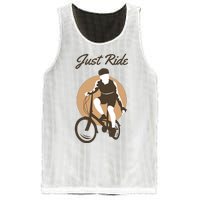 Cycling Just Ride Mesh Reversible Basketball Jersey Tank