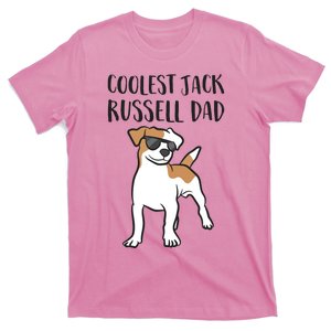 Coolest Jack Russel Dad Father Of Jack Russell Terrier T-Shirt