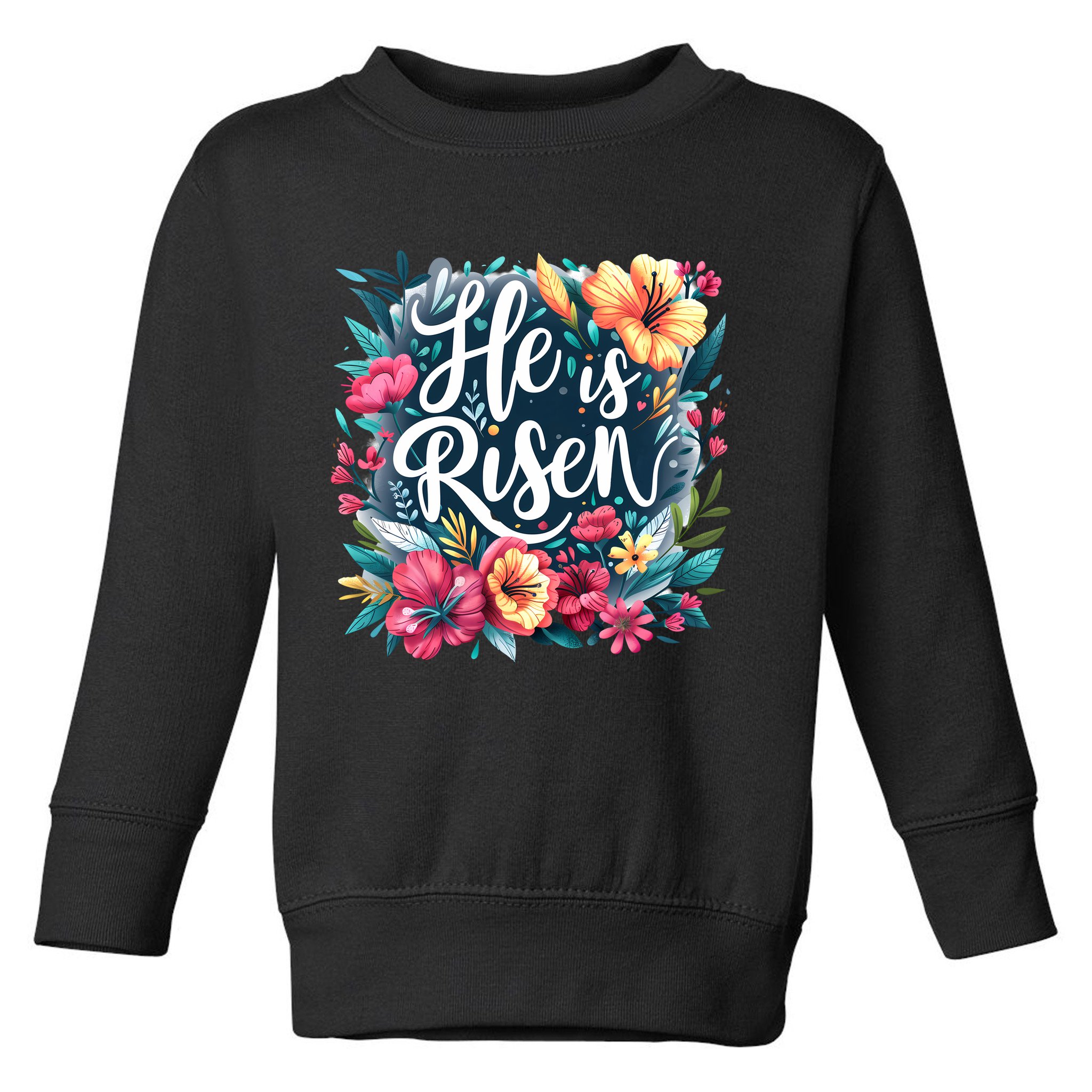 Christian Jesus Religious Bible Verse Spirit Motivational Quotes Toddler Sweatshirt