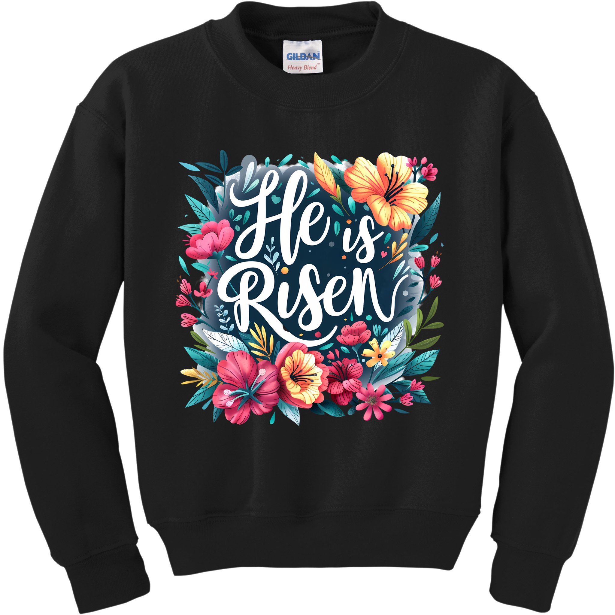 Christian Jesus Religious Bible Verse Spirit Motivational Quotes Kids Sweatshirt