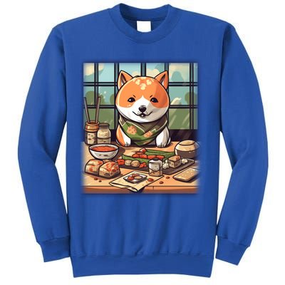 Cute Japanese Sushi Master Dog Chef Kawaii Anime Great Gift Sweatshirt