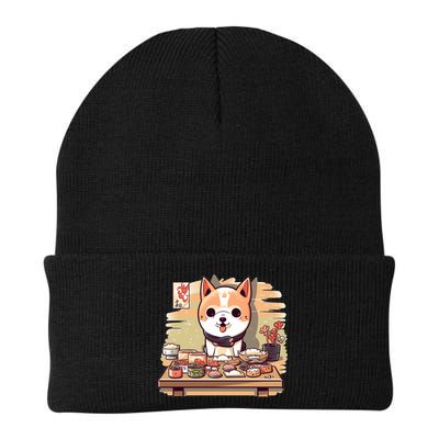 Cute Japanese Sushi Master Dog Chef Kawaii Anime Gift Beanie