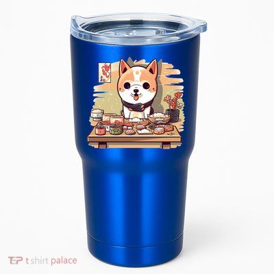Cute Japanese Sushi Master Dog Chef Kawaii Anime Gift Tumbler