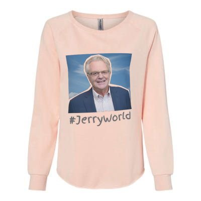 Commemorate Jerry Springer 90s Legend Womens California Wash Sweatshirt