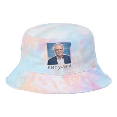 Commemorate Jerry Springer 90s Legend Tie Dye Newport Bucket Hat