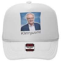 Commemorate Jerry Springer 90s Legend High Crown Mesh Back Trucker Hat