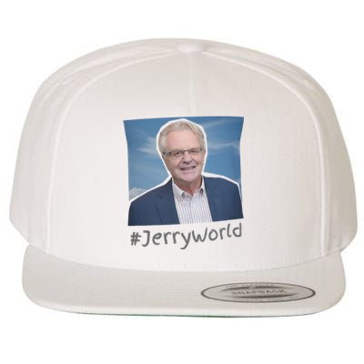 Commemorate Jerry Springer 90s Legend Wool Snapback Cap