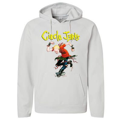 Circle Jerks Skankman Performance Fleece Hoodie