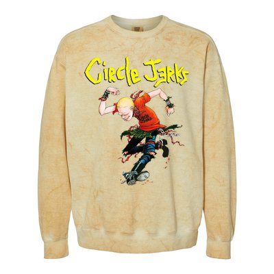 Circle Jerks Skankman Colorblast Crewneck Sweatshirt