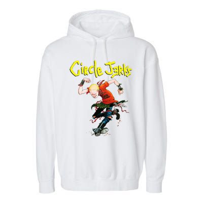 Circle Jerks Skankman Garment-Dyed Fleece Hoodie