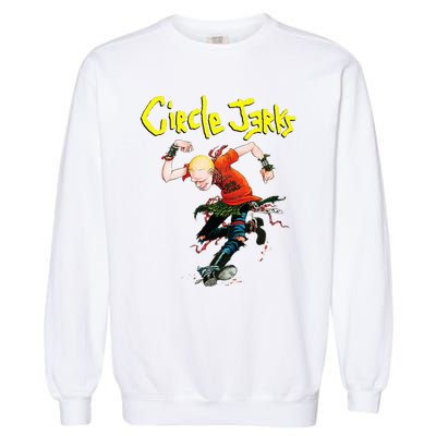 Circle Jerks Skankman Garment-Dyed Sweatshirt