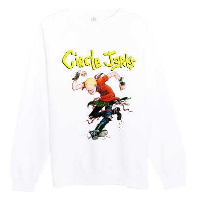 Circle Jerks Skankman Premium Crewneck Sweatshirt