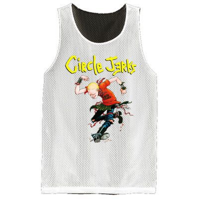 Circle Jerks Skankman Mesh Reversible Basketball Jersey Tank