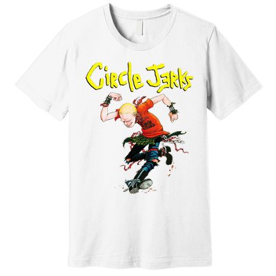 Circle Jerks Skankman Premium T-Shirt