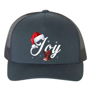 Christmas Joy Santa's Hat Tee Family Xmas Holidays Gift Cool Gift Yupoong Adult 5-Panel Trucker Hat