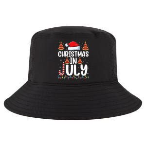 Christmas July Santa Hat Xmas Cool Comfort Performance Bucket Hat