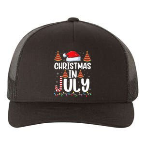 Christmas July Santa Hat Xmas Yupoong Adult 5-Panel Trucker Hat