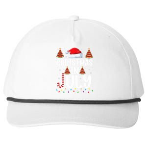 Christmas July Santa Hat Xmas Snapback Five-Panel Rope Hat