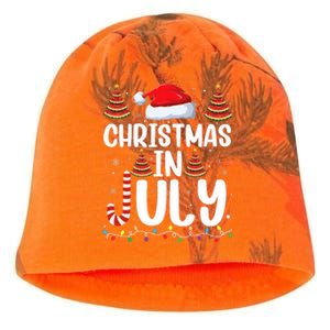 Christmas July Santa Hat Xmas Kati - Camo Knit Beanie