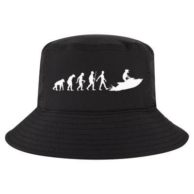 Cool Jet Ski For Men Women Evolution Sea Water Skiing Racing Cool Comfort Performance Bucket Hat