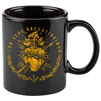 Cor Jesu Sacratissimum SacredHeart Of Jesus Catholic Faith 11oz C Handle Ceramic Mug