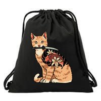 Catana Japanese Samurai Drawstring Bag