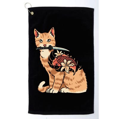 Catana Japanese Samurai Golf Towel