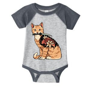 Catana Japanese Samurai Infant Baby Jersey Bodysuit