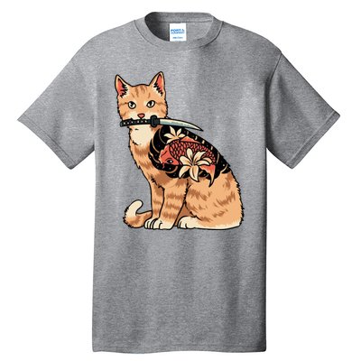 Catana Japanese Samurai Tall T-Shirt