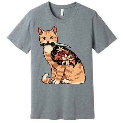 Catana Japanese Samurai Premium T-Shirt