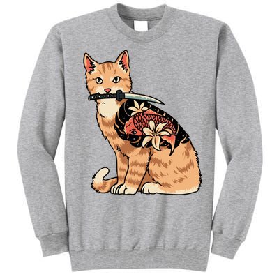 Catana Japanese Samurai Tall Sweatshirt